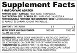 Otet de mere 500 mg - 90 capsule
