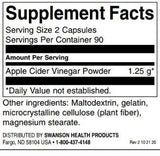 Otet de mere 625 mg | Potenta mare - 180 capsule