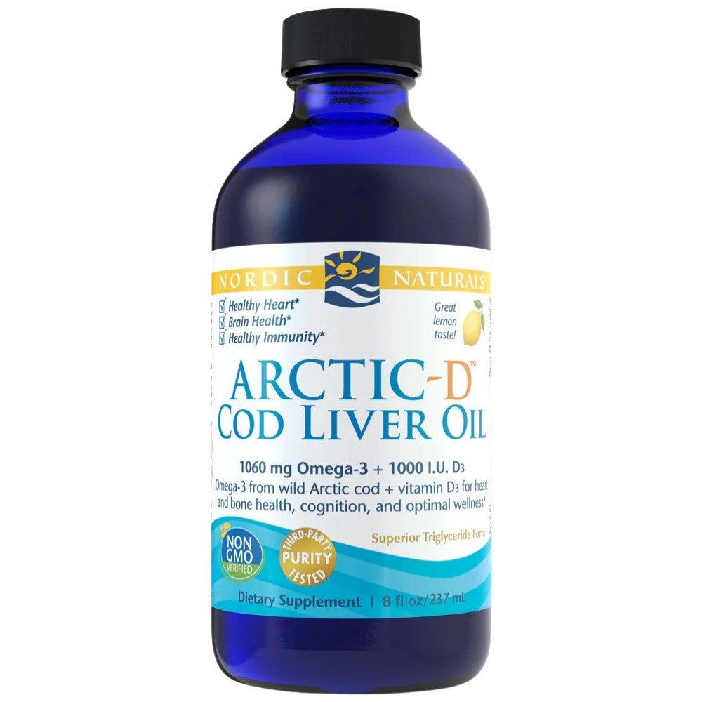 Arctic-D Ulei de ficat de cod lichid 850 mg - 237 ml