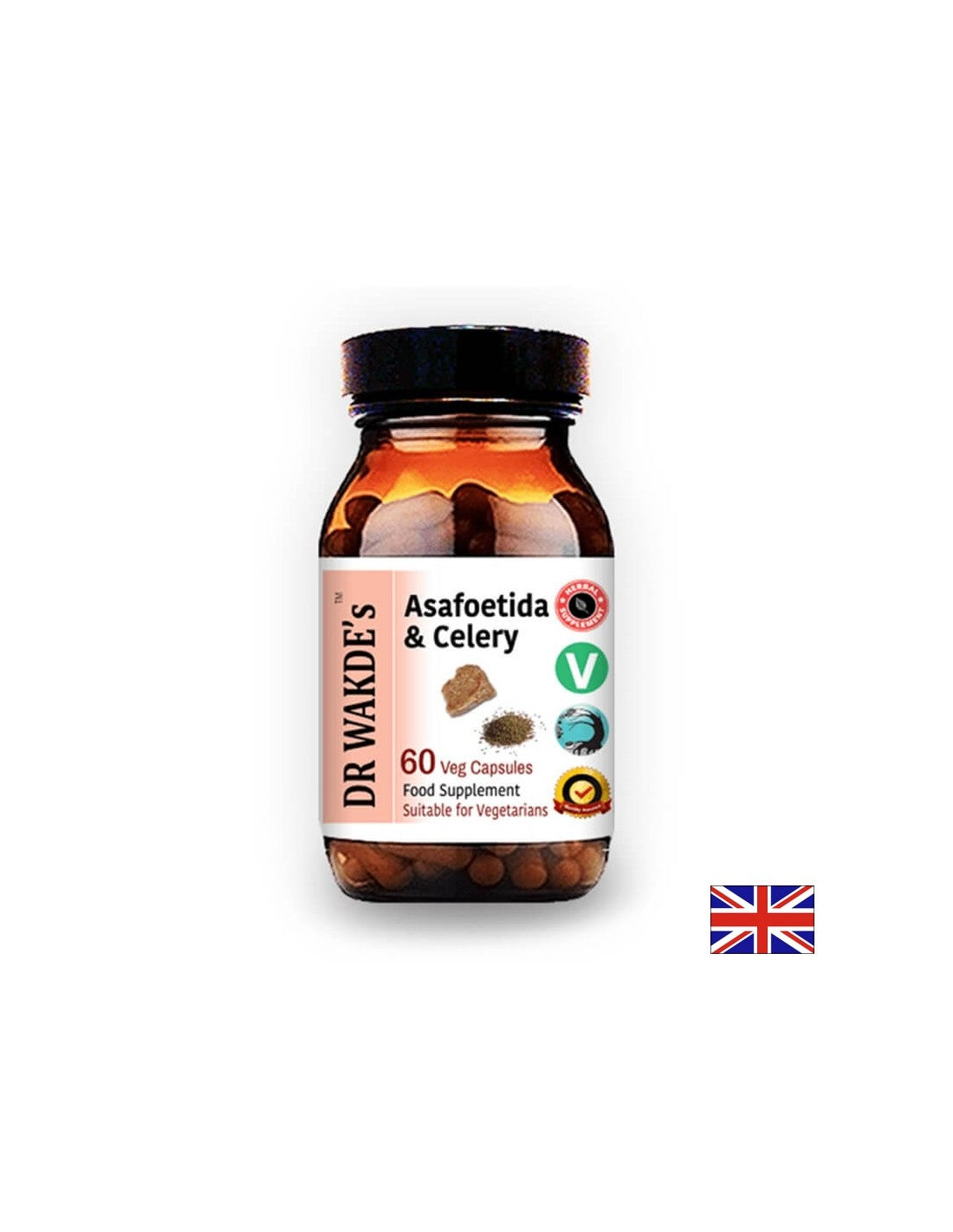 Asafoetida &amp; Telina - calmeaza sistemul digestiv si nervos, 60 capsule