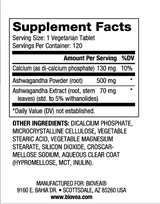 Ashwagandha 572 mg / 120 comprimate