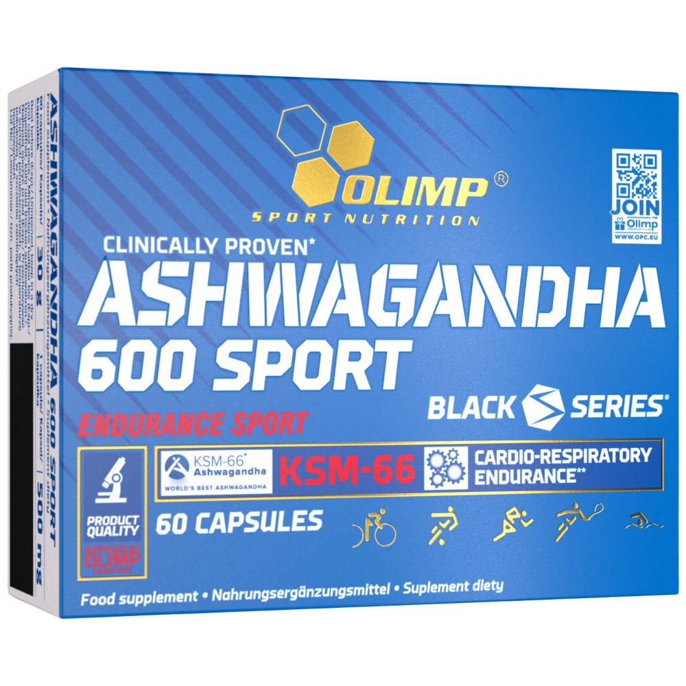 Ashwagandha 600 Sport | KSM-66 - 60 capsule