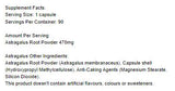 Astragalus 470 mg - 90 capsule