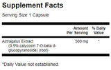 Astragalus 500 mg - 120 capsule