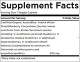 Complex AuroraBlue / Wild Alaska Blueberry - 30 capsule