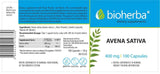 Avena Sativa 200 mg - 100 capsule
