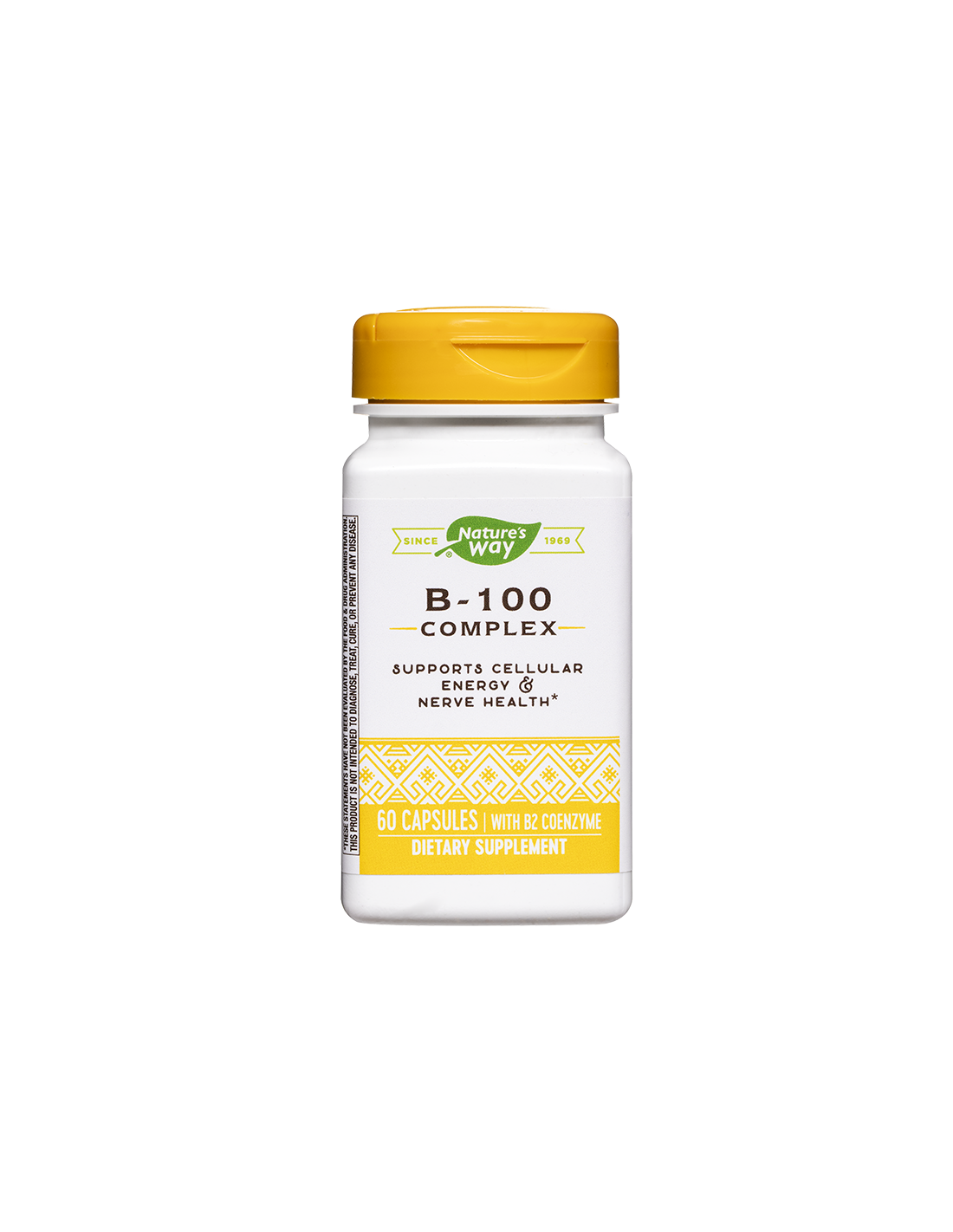 Complex B-100 - Complex de vitamina B 100, 60 capsule Nature's Way