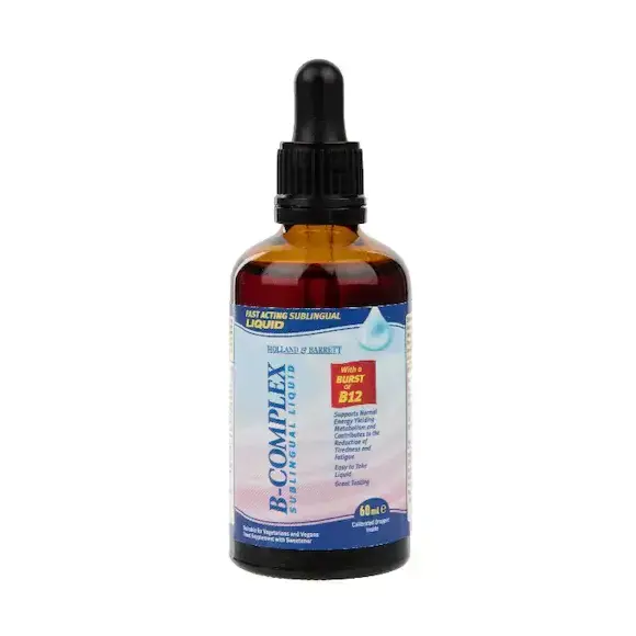 Complex de vitamine B (Complex B) 60ml HOLLAND &amp; BARRETT