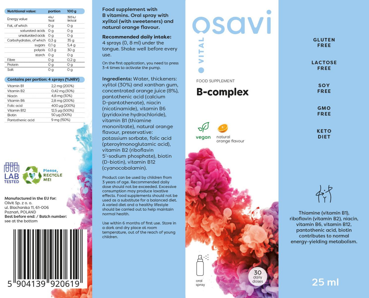 Complexul B | Spray oral - 25 ml