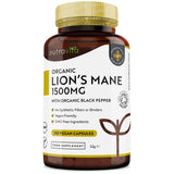 Coamă de leu organică 120 Vcaps. Nutravita