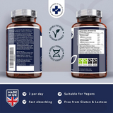 Complex de magneziu – 240 capsule cu concentratie mare – Vegan – Nutravita