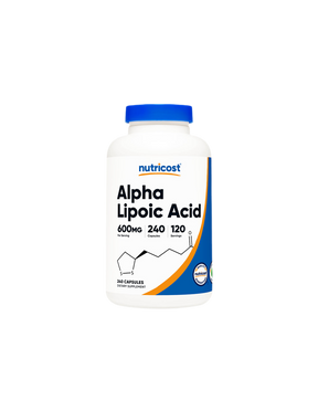 Diabetes - Alpha-Lipoic Acid, 600mg/240 Capsules Nutricost - Nutra Best Europe