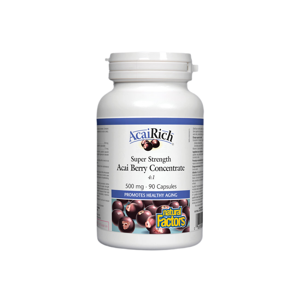 Acai Berry Concentrat 4:1 500 mg - 90 capsule