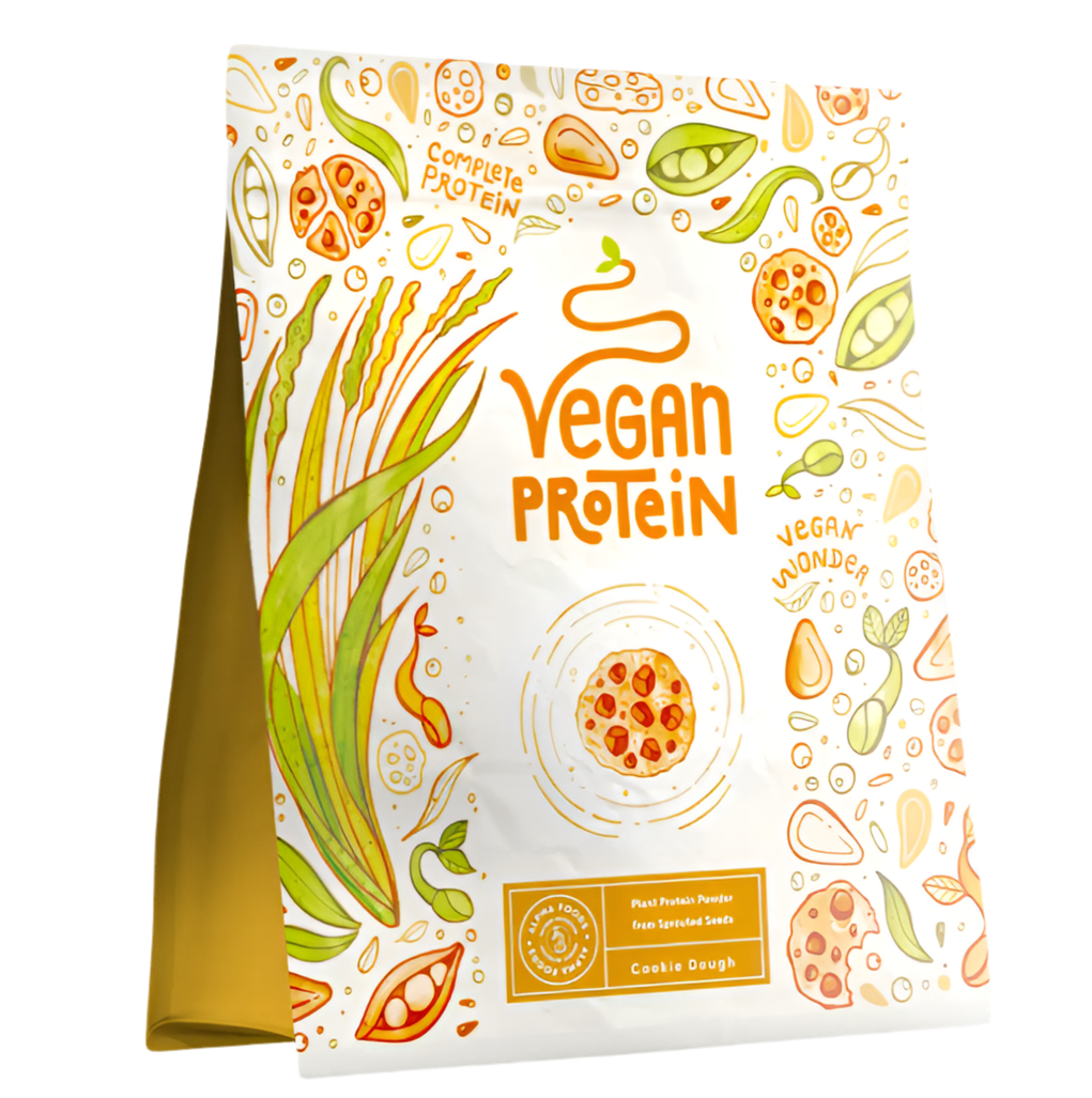 Proteină vegană - Aroma aluatului de prăjituri (600 g) de Alpha Foods