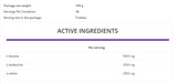 BCAA 2:1:1 1000 150 tablete