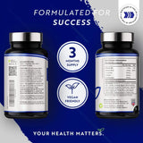 BCAA (2:1:1) cu vitamine B6 și B12 - 180 Vcaps. Nutravita