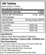 BCAA 6000 - 180 tablete