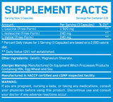 BCAA 8:1:1 800 mg / 400 capsule.