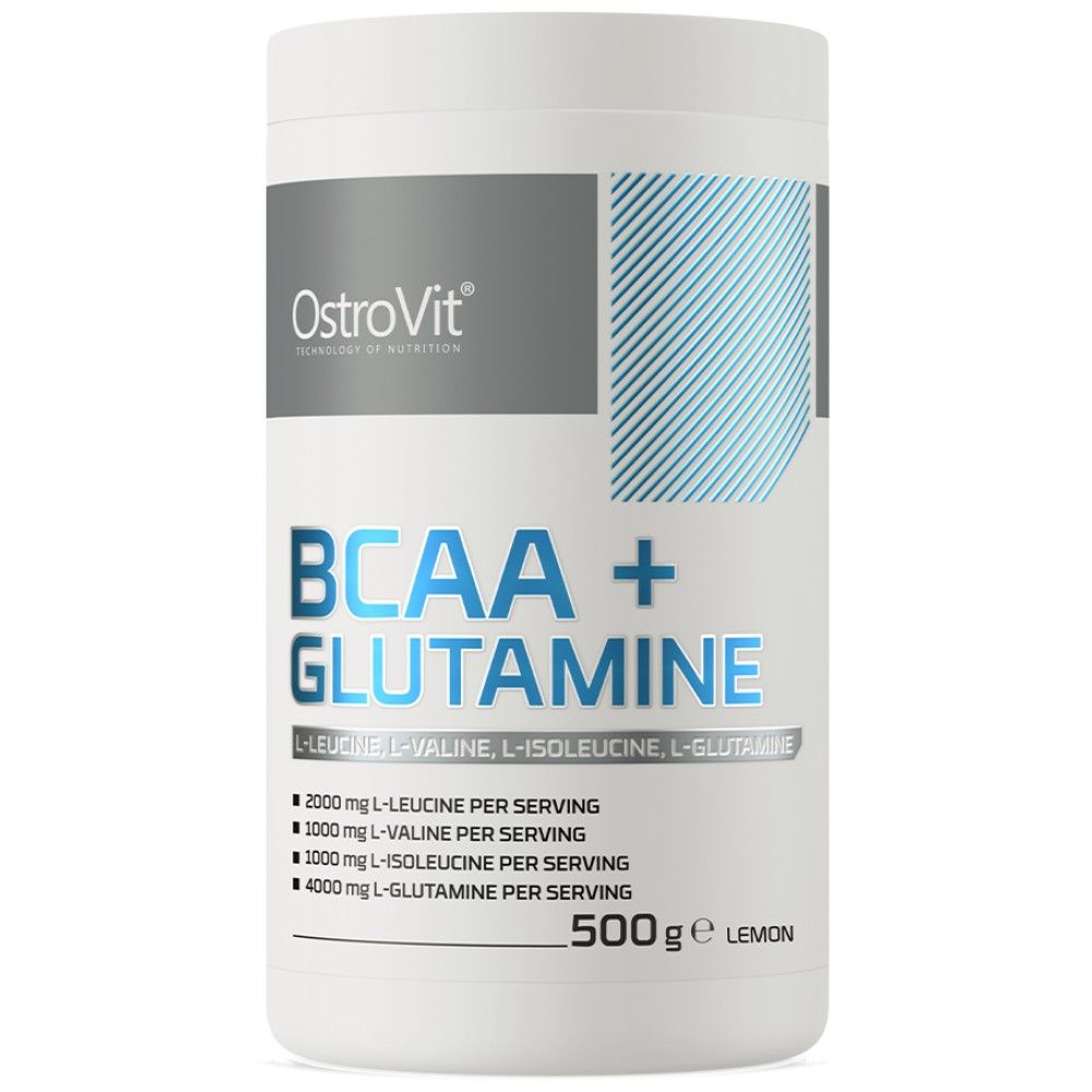 BCAA + pulbere de glutamină - 200 grame