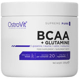 BCAA + pulbere de glutamină - 200 grame