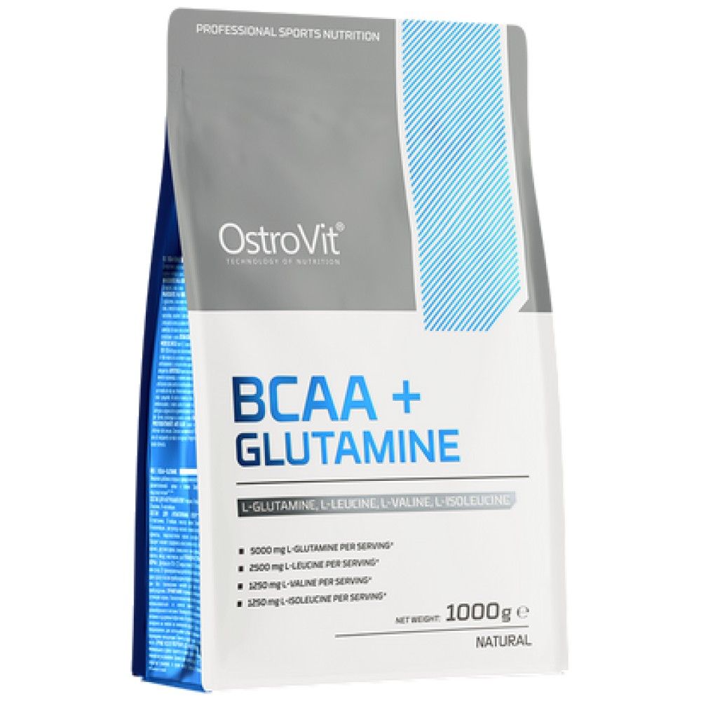 BCAA + pulbere de glutamină - 200 grame