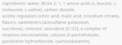 BCAA Power Drink - 250 ml