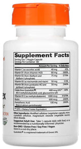 BEST Fully Active Complex B | cu Quatrefolic® - 60 capsule