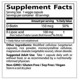 BEST R-Lipoic Acid / NA-R-ALA stabilizat 100 mg - 60 capsule