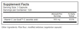 BEST Vitamina C + Quali™ C 500 mg - 120 capsule