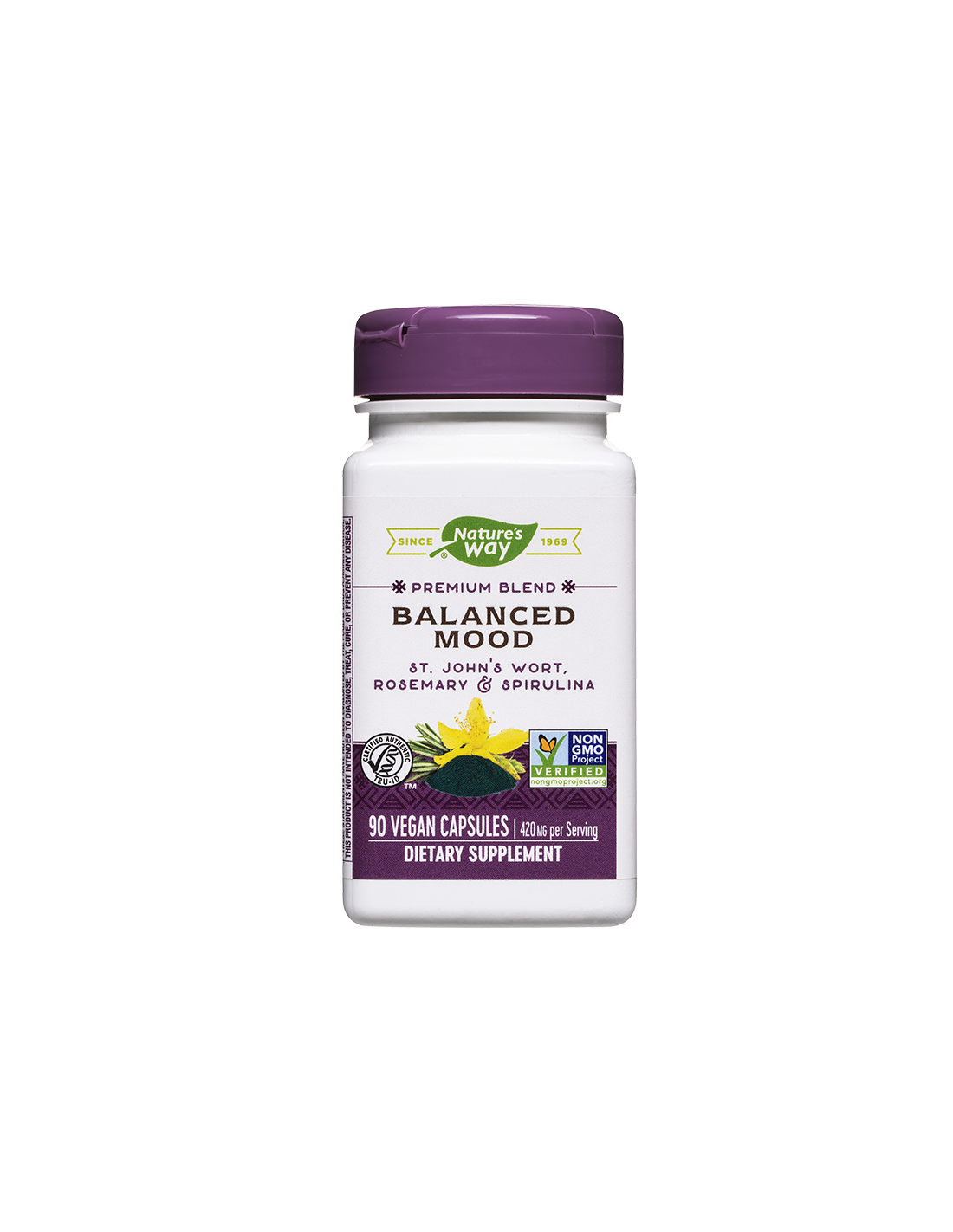 Balanced Mood - Antistress si buna dispozitie, 90 capsule Nature's Way