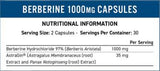 Berberină 1000 mg cu AstraGin - 60 capsule