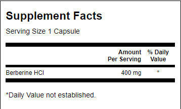 Berberină 400 mg - 60 capsule