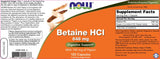 Betaină HCI 648 mg - 120 capsule