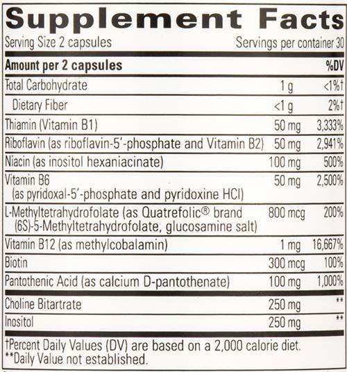 Complex B activ biocoenzimat - 60 capsule