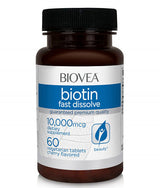 Biotină 10.000 dizolvare rapidă / 60 comprimate