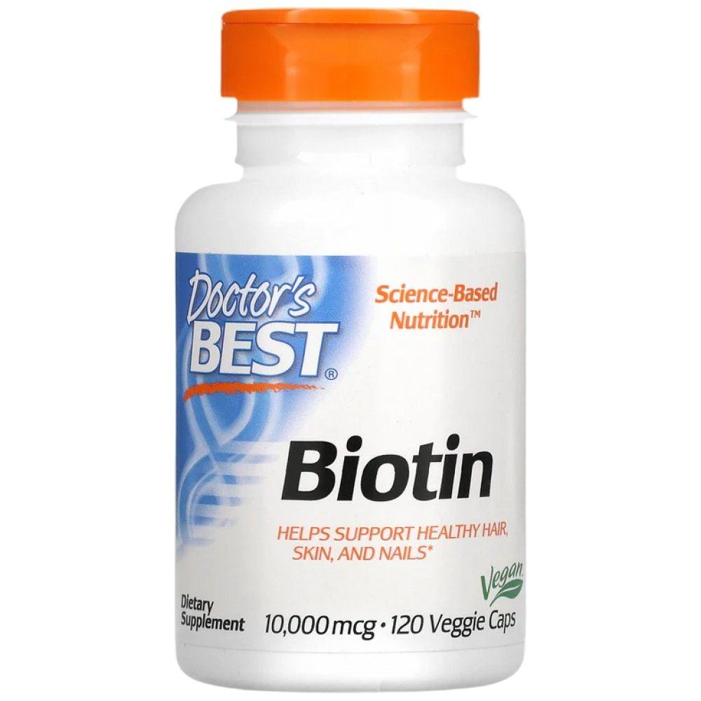Biotină 10000 mcg - 120 capsule