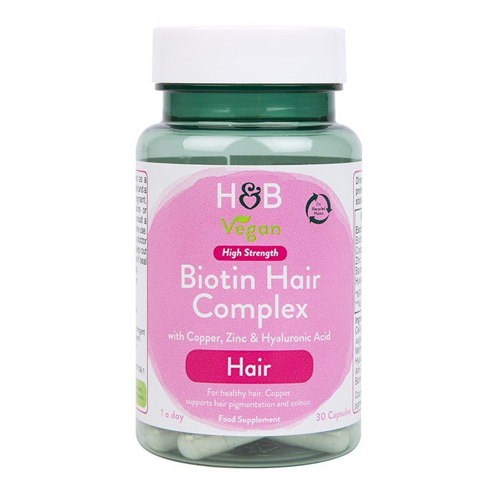 Complex de păr Biotin (Complex de păr Biotin) 30 capsule HOLLAND &amp; BARRETT