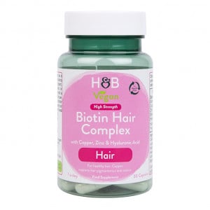 Complex de păr Biotin (Complex de păr Biotin) 30 capsule HOLLAND &amp; BARRETT