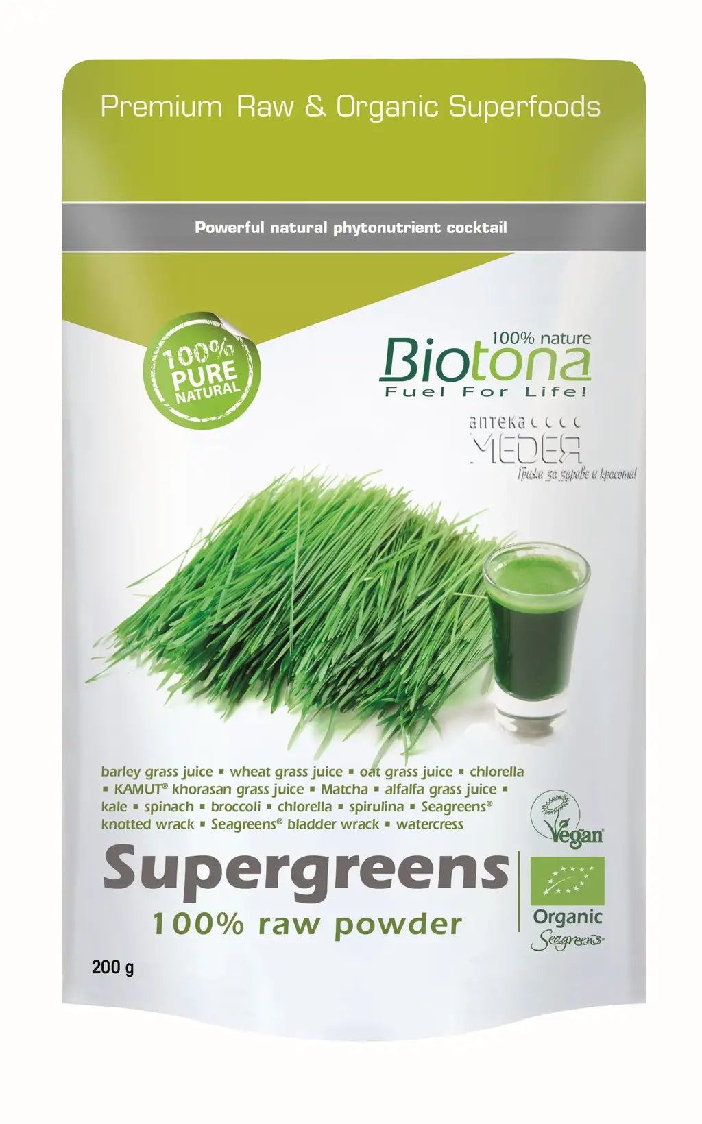 Biotona super verdeturi organice 200 g