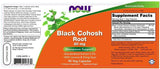 Black Cohosh Root 80 mg - 90 capsule