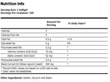 Ulei de coacăze negre 500 mg - 100 capsule de gel