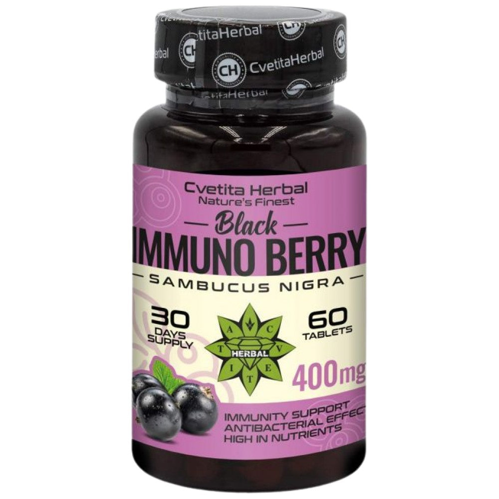 Black Immuno Berry 400 mg 60 tablete