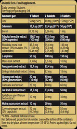 Linia neagră / Test anabolic - 90 de tablete