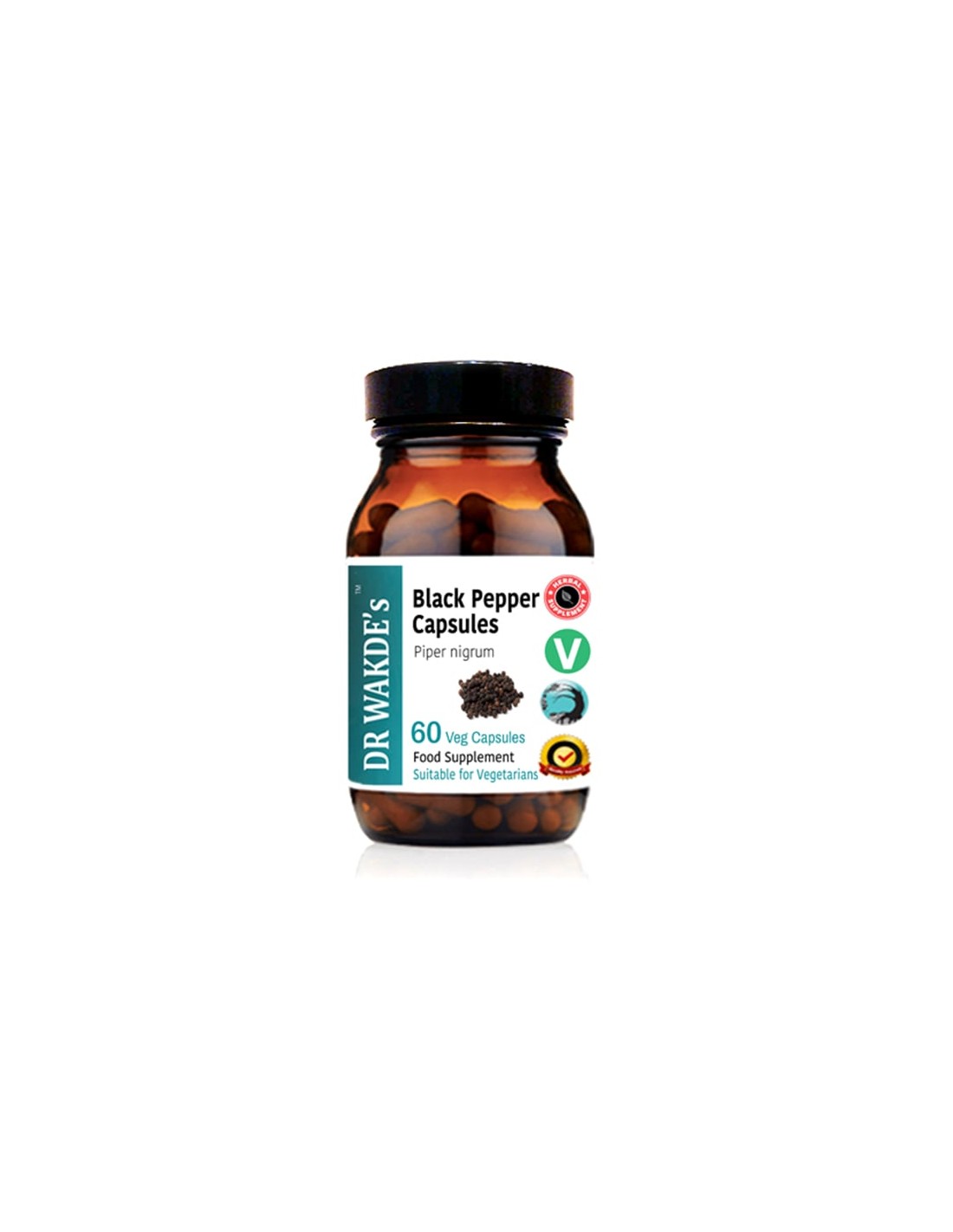 Piper negru Ayurveda, 60 capsule DR WAKDE's