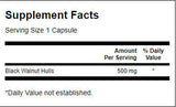 Coji de nucă neagră 500 mg - 60 capsule