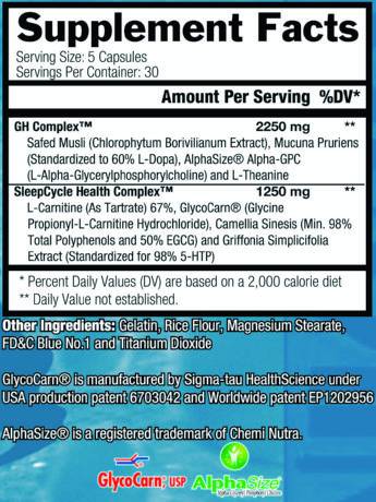 Blue Growth 150 capsule