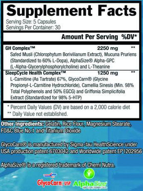Blue Growth 150 capsules - Nutra Best Europe