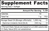 Borraj (GLA) 1200 mg - 120 capsule de gel