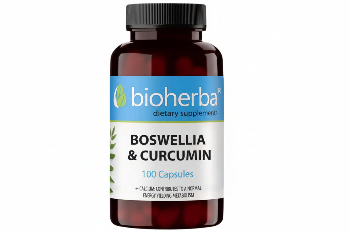 Boswellia și curcumină - 60 capsule