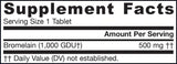 Bromelina 1000 gdu - 60 Tablete